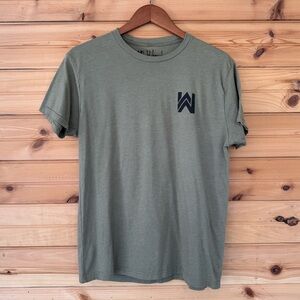 WE WORKIN Brand | Men’s t-shirt with bearded skull - like new
